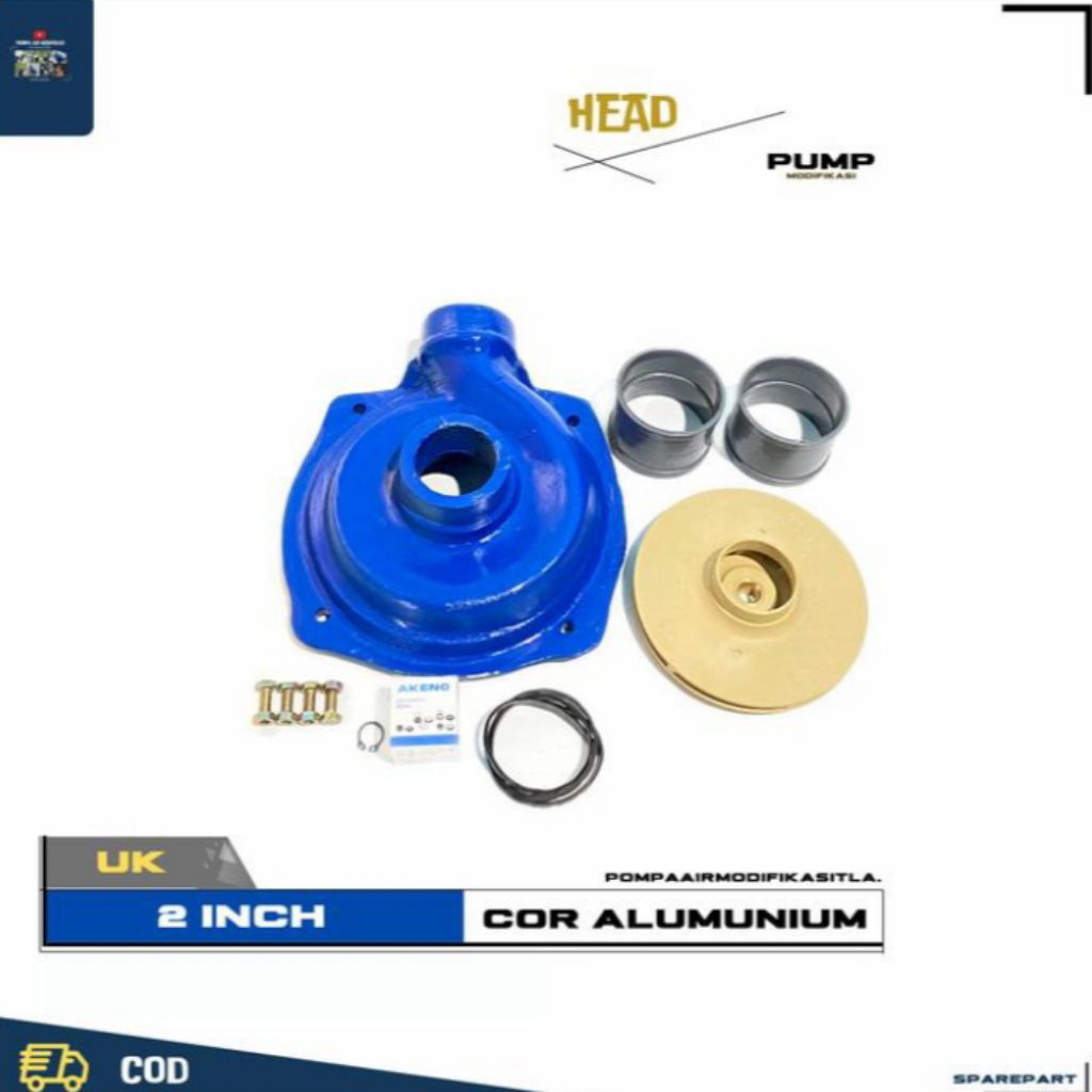 ALKON DEPAN POMPA AIR JETPUM MODIFIKASI PIPA 2 INCH TINGGAL PASANG