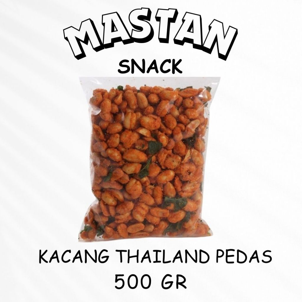 

[500gr] Kacang Bangkok Thailand Daun Jeruk Pedas Manis