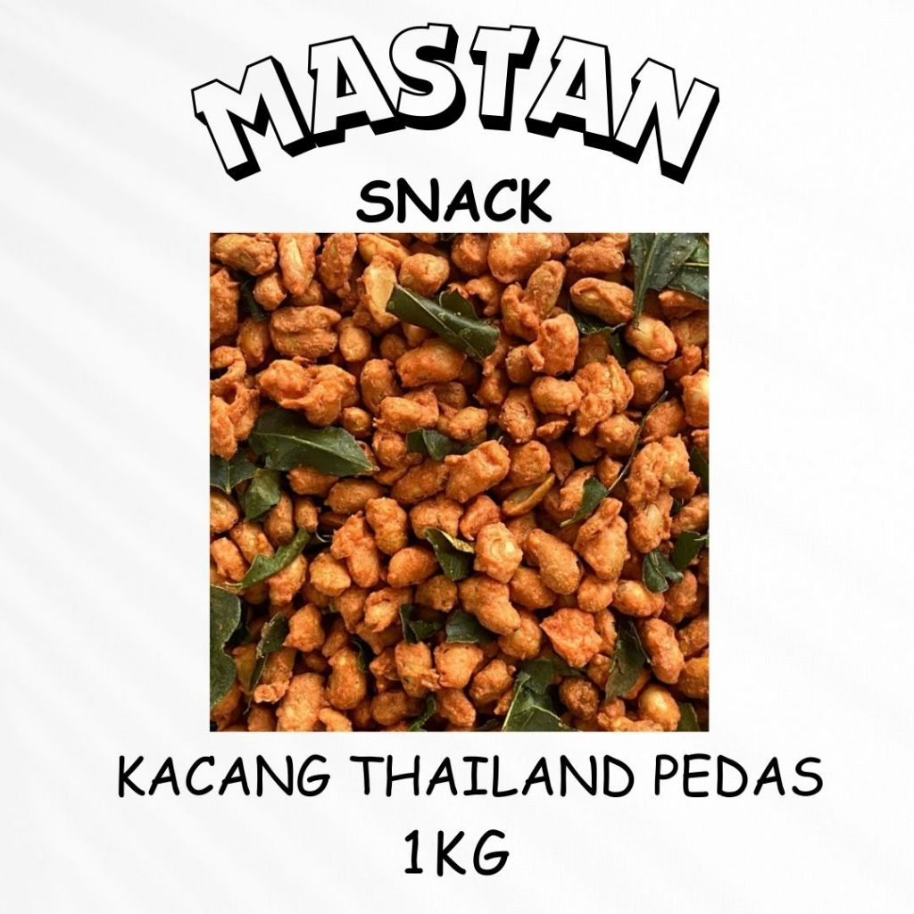 

[1kg] Kacang Bangkok Thailand Daun Jeruk Pedas Manis