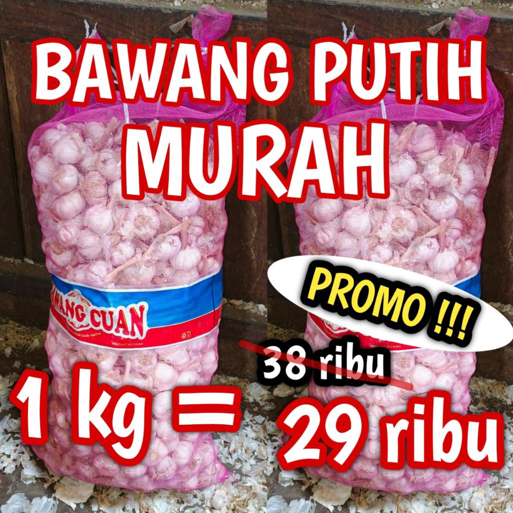 

Bawang putih honan/sinco 1 kg berkualitas