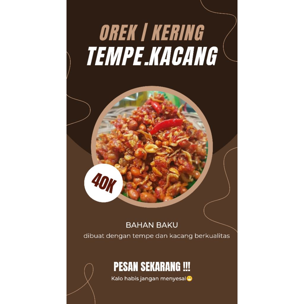 

OREK TEMPE KACANG KARAMEL GIGITAN MANIS YANG MENGGODA SELERA" (400g)