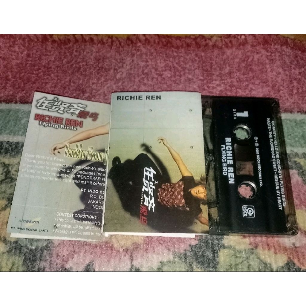 Kaset Pita:Richie Ren- Flying bird