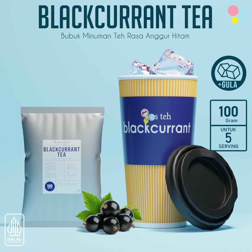 

Bubuk Minuman Teh Anggur Hitam Powder Blackcurrant Tea 100 Gram