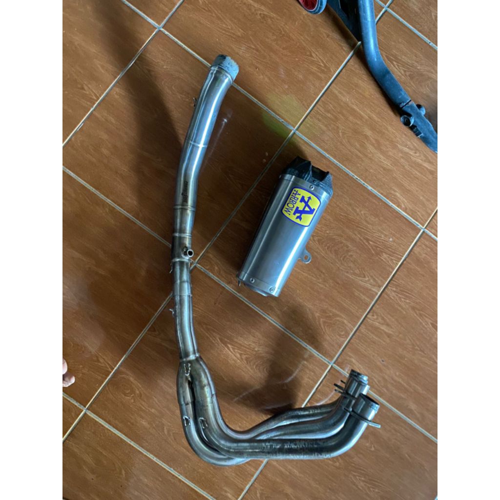 arrow work titanium original Italia Fullsistem zx25r zx25rr header R9 Drake zx25r original