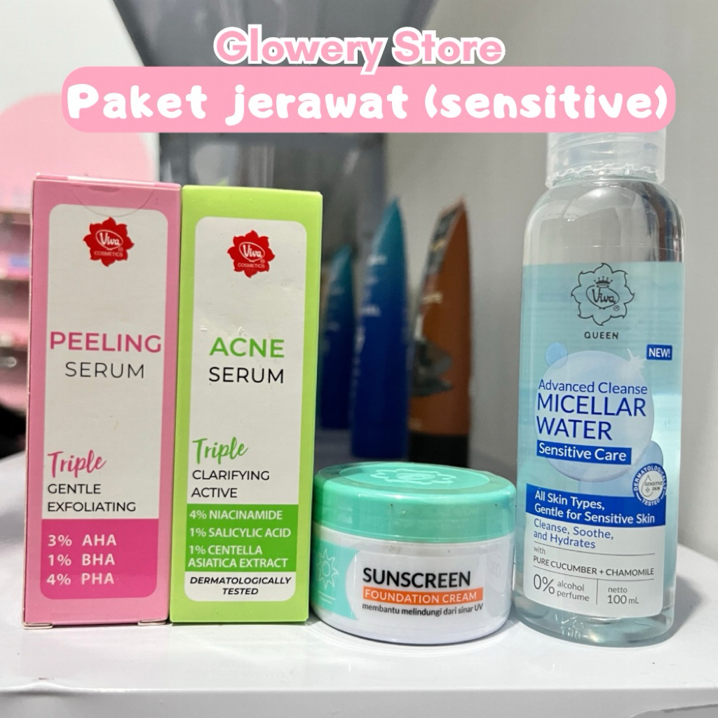 PAKET 4IN1 VIVA SKINCARE GLOWING