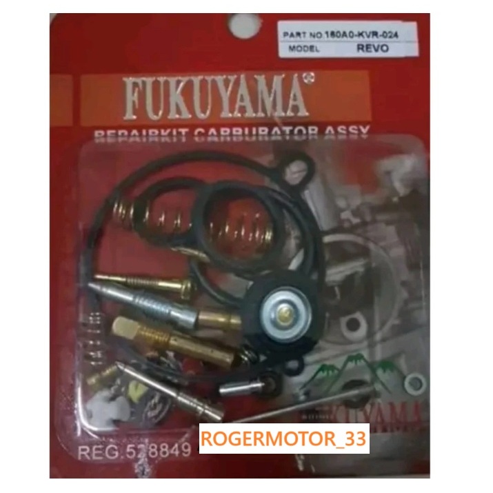 REPAIR KIT KARBURATOR CARBURATOR KARBU REVO LAMA MERK FUKUYAMA