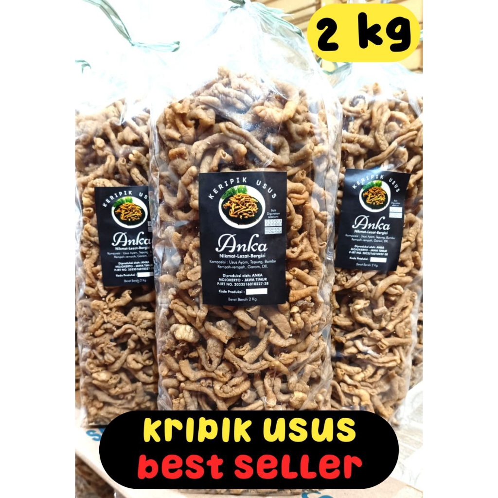 

1ball isi 2 kg Kripsus anka Best Seller, premium top