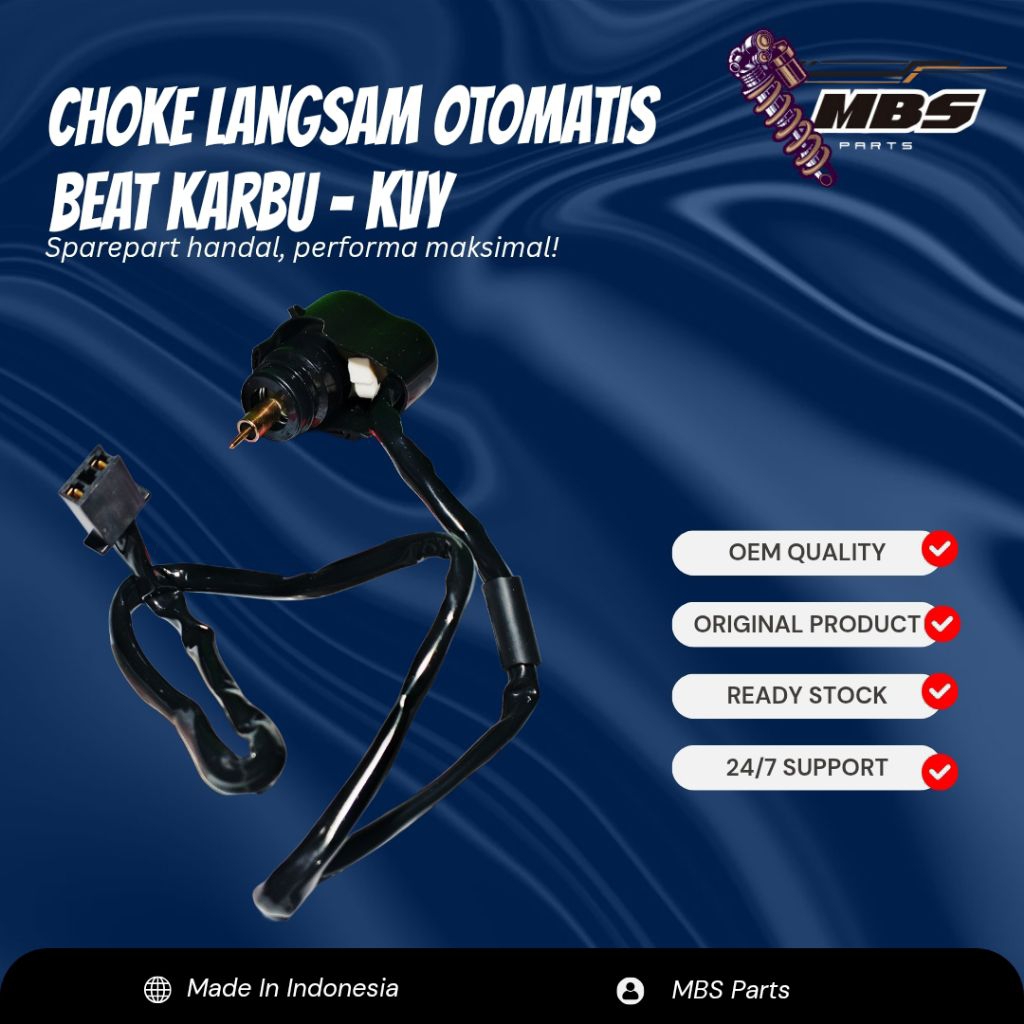 MBS PARTS Switch Langsam Otomatis Choke Cuk Starter Honda Beat Karbu Old KVY | By Starter Assy Auto