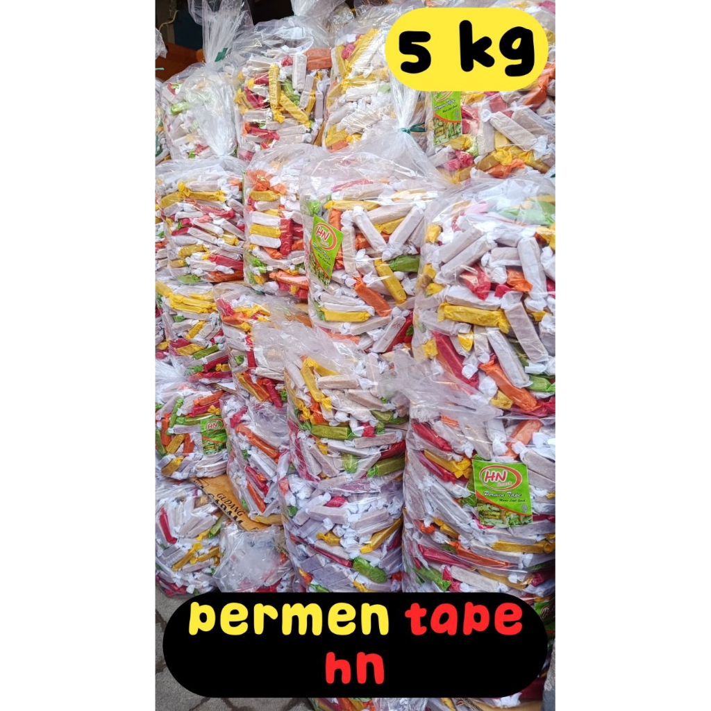 

1ball isi 5 kg permen tape HN, Kualitas Premium