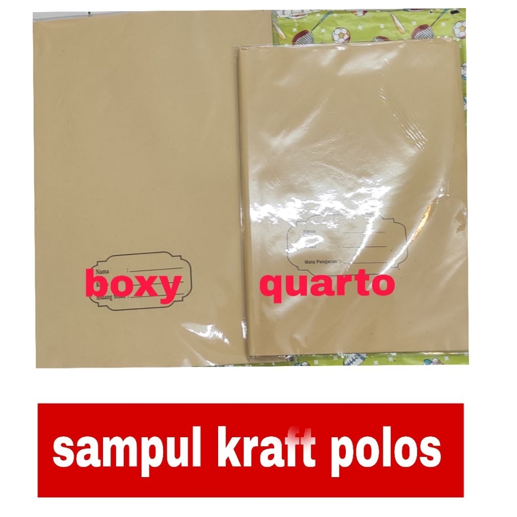 

( isi 20 lembar) sampul samak buku tulis samson polos ukuran quarto/boxy