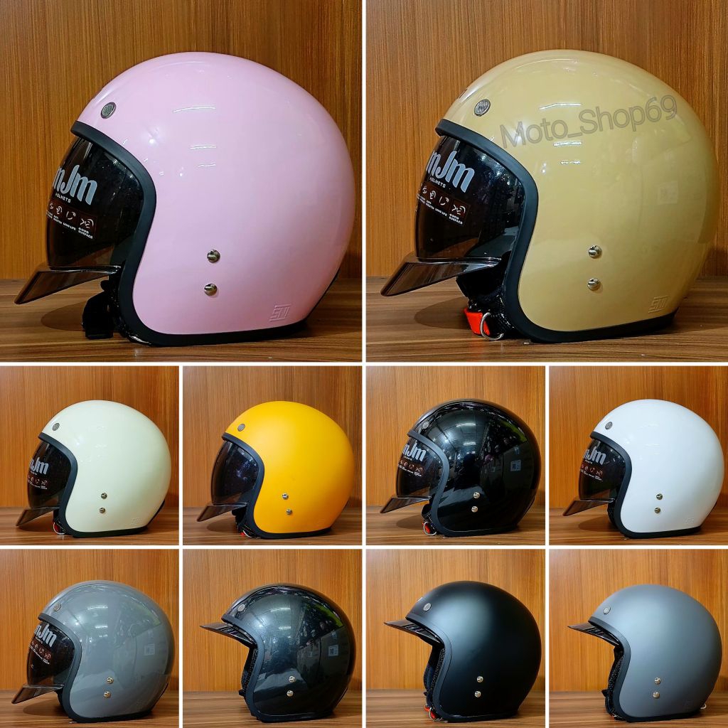 Helm Mjm Capello / Helm Retro Dewasa Model MDS MAGNUM