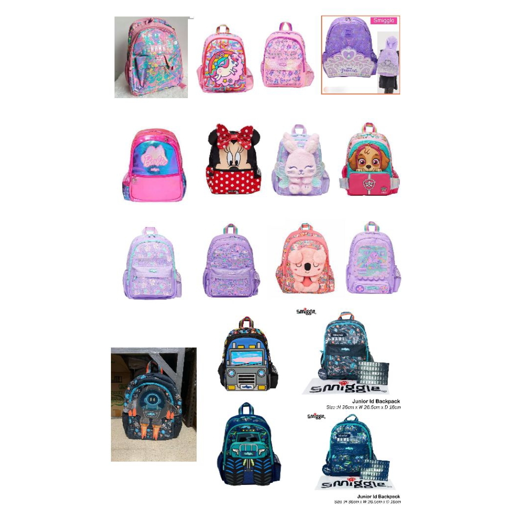 Backpack Smiggle Medium Junior TK
