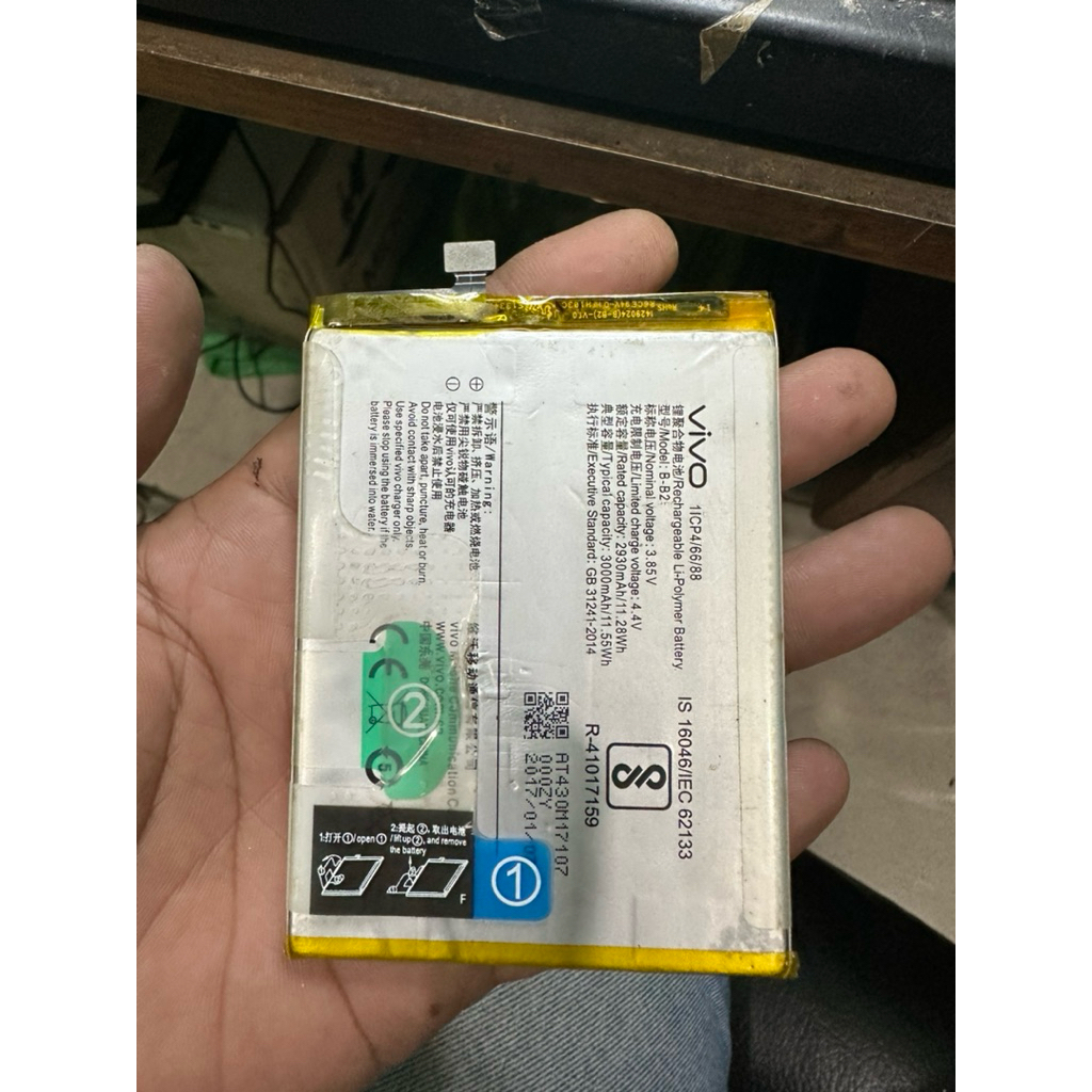 BATERAI VIVO V5 V5S V5 LITE ORIGINAL COPOTAN