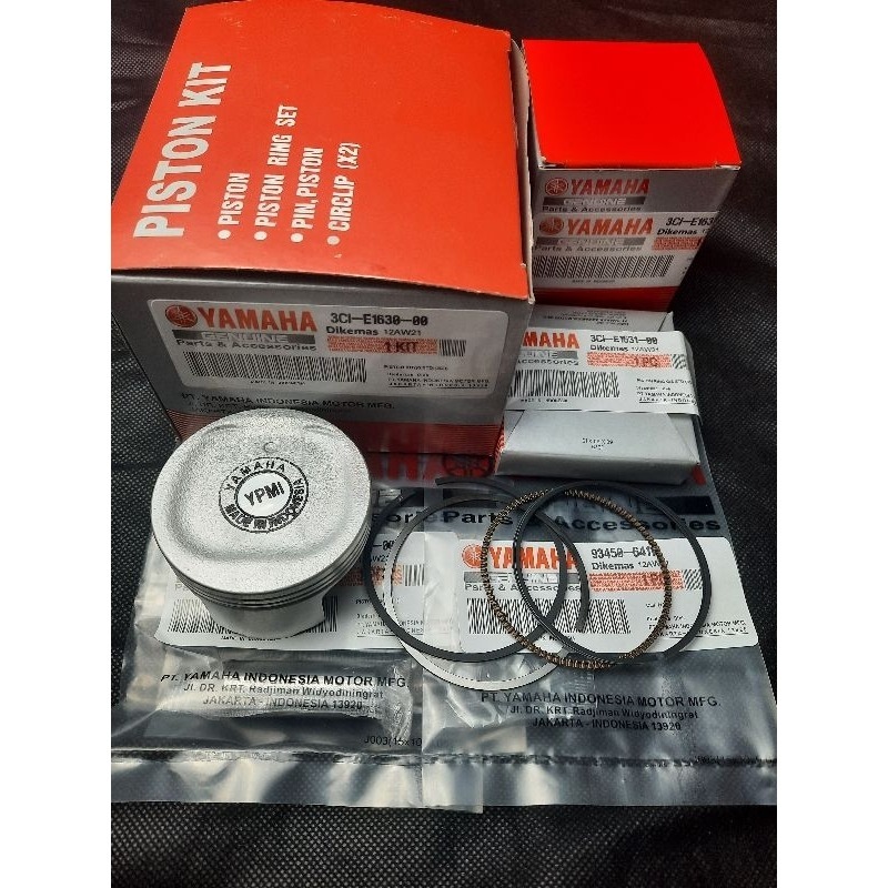 PISTON KIT YAMAHA VIXION NEW / Piston Vixion New STDN / OS 25/ Os 50/ Os 75/ Os100