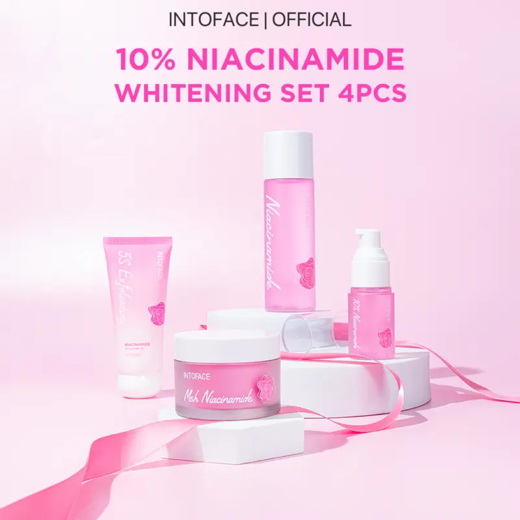 INTOFACE - 4PCS Peeling Exfoliating Gel Set | Niacinamide Exfoliating Gel 80g + Niacinamide Brighten