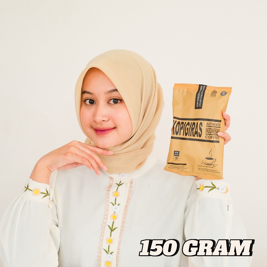 

Paket Hemat! 2x Kopi Giras 150gr – Kopi Robusta Bubuk, Total 300gr