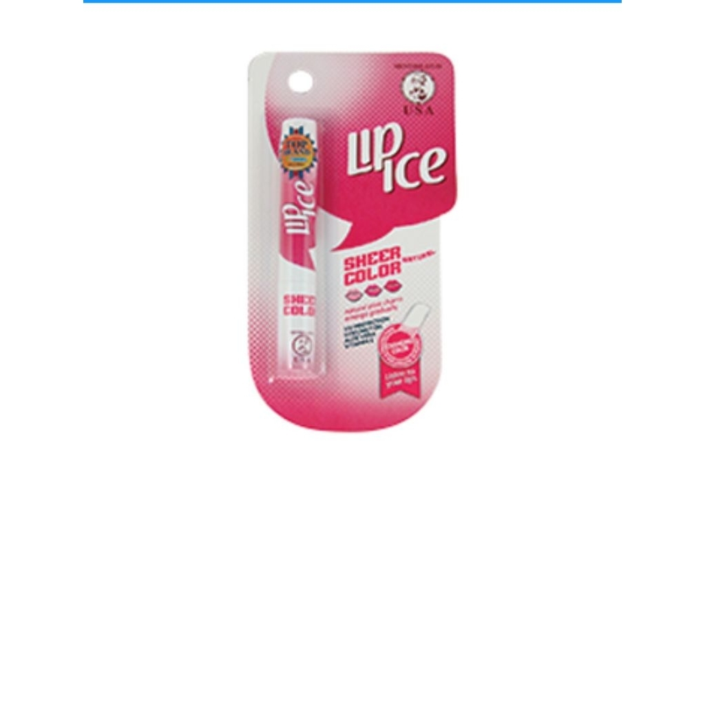 MENTHOLATUM LIP ICE SHEER COLOR PCK 2g