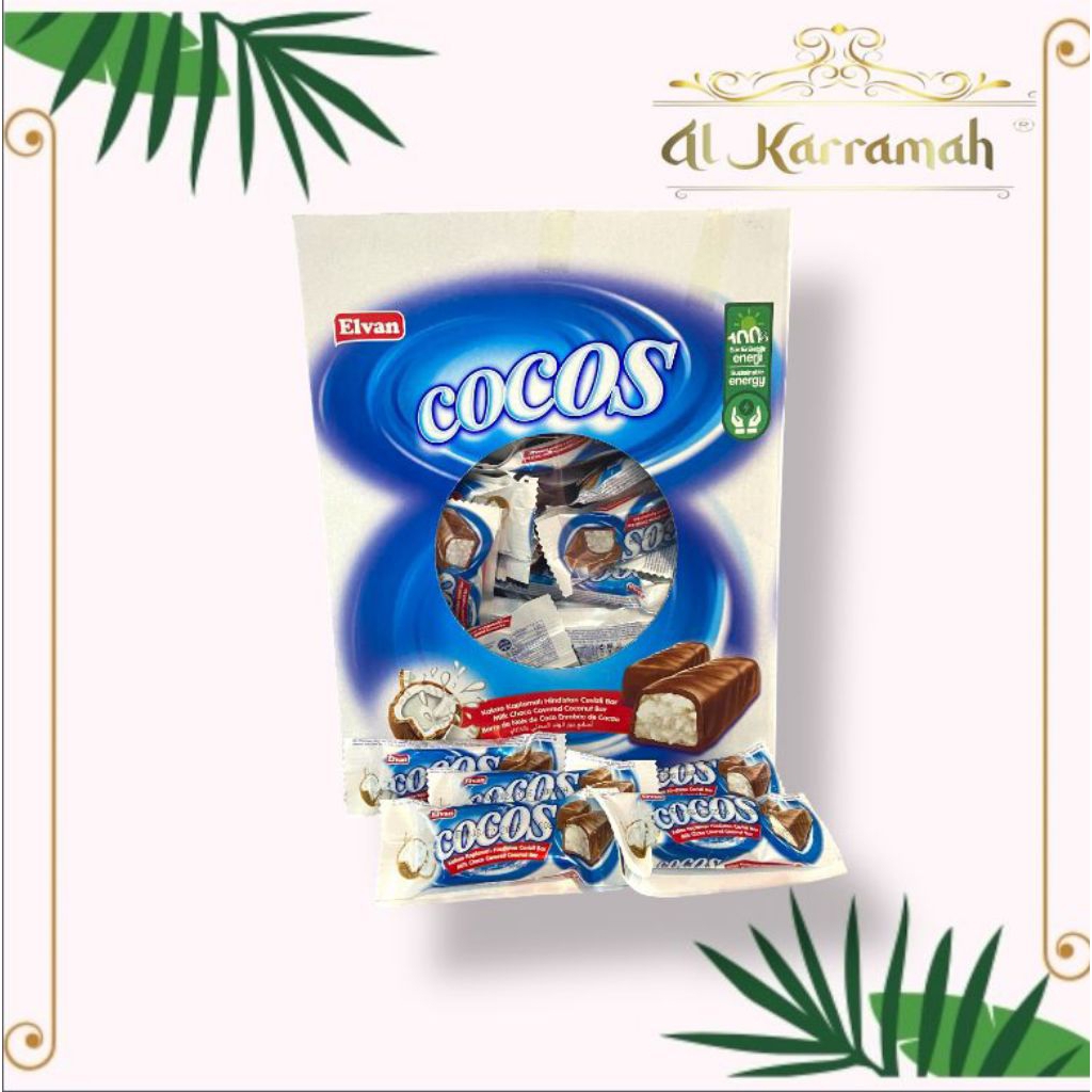 

Chocolate Coconut 500 gr | Coklat Elvan Cocos Kelapa | Coklat Kelapa {Halal} Cokelat Cemilan Manis Snack