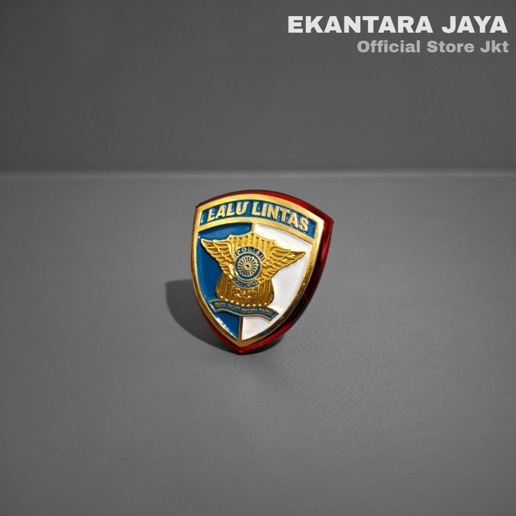 Pin Lantas/Brevet Lantas/Brivet Lantas/Bross Lantas Polri Full Mika Glossy Premium