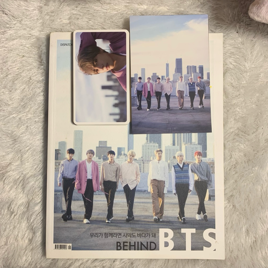 PHOTOBOOK DICON MAGAZINE DISPATCH BTS 2018 FULLSET WITH POSTCARD PHOTOCARD