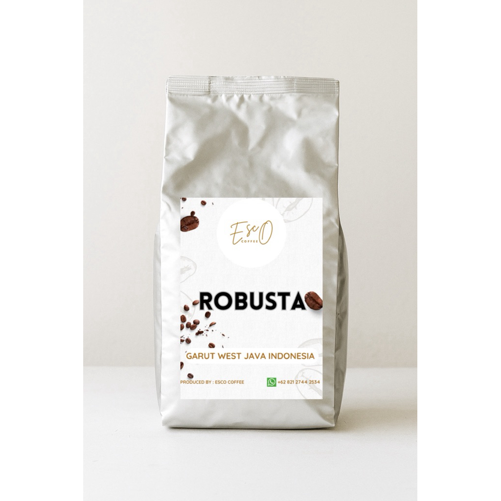 

Esco Coffee KOPI ARABICA / ROBUSTA / GULA AREN 250 gram 100 gram - AROMA GARUT Fresh Asli Bubuk Giling Halus