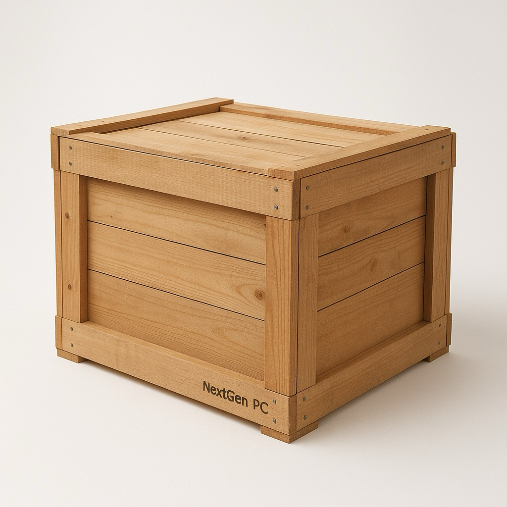 

Packing kayu khusus pembelian di NextGen PC sangat aman