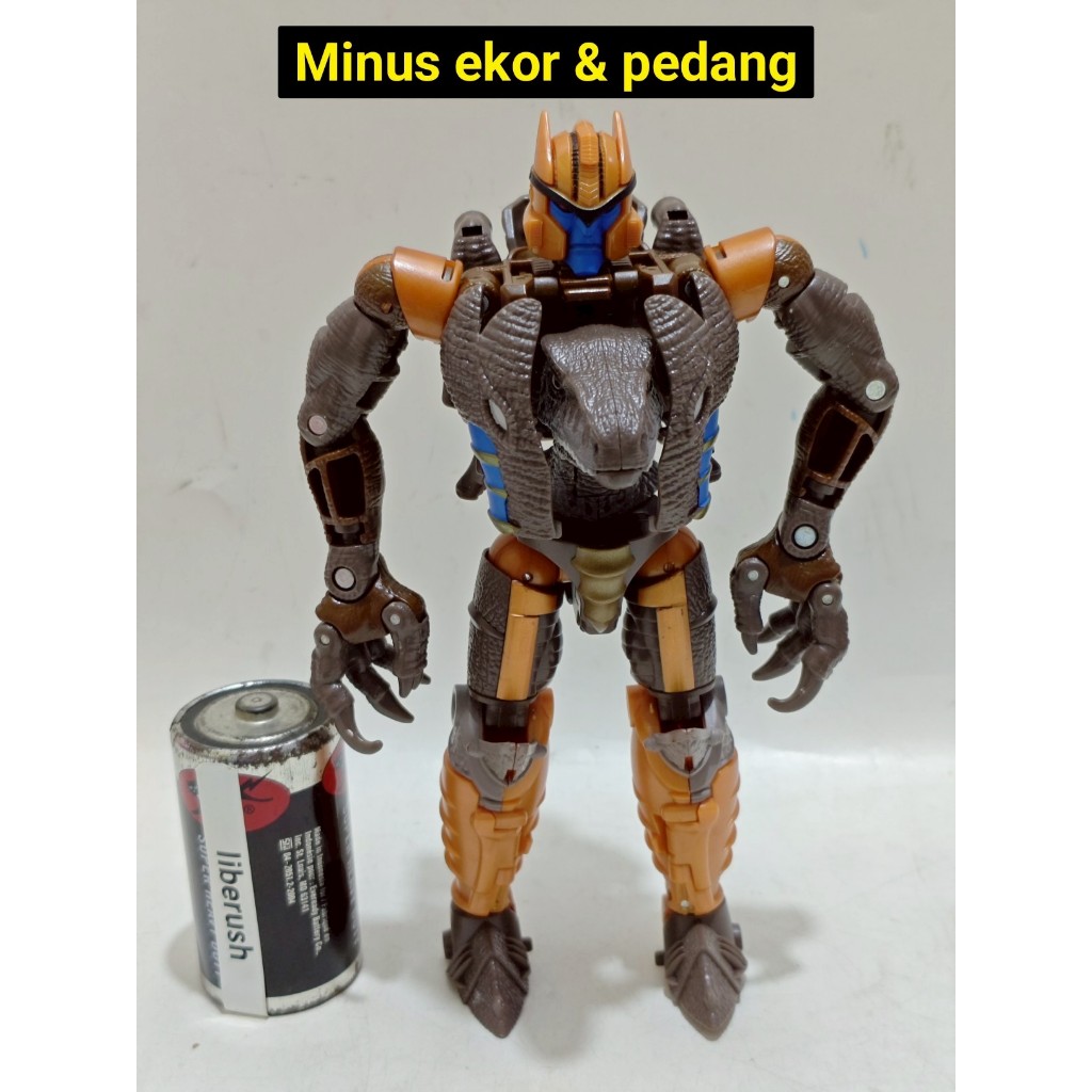 Minus part transformers generations war for cybertron kingdom voyager dinobot dinocon decepticon rob