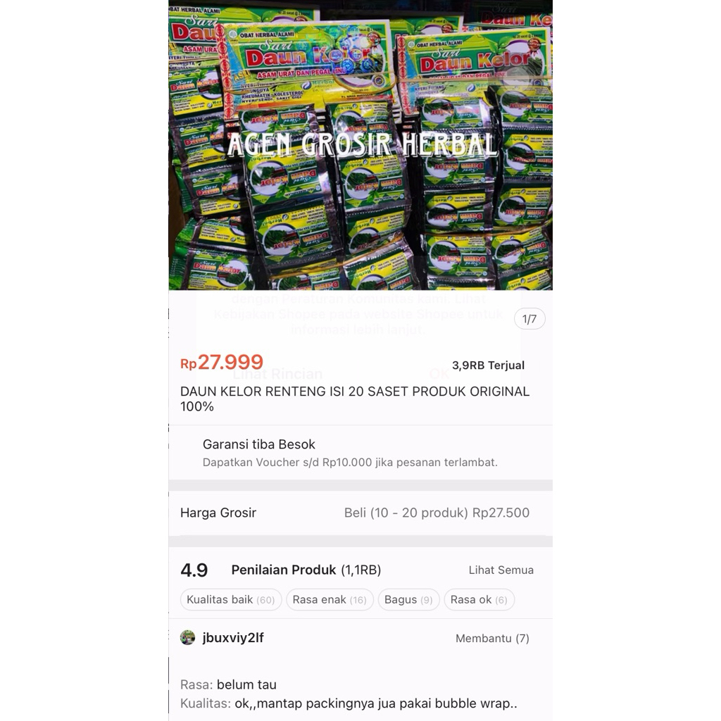 

HERBAL DAUN KELORR RENTNG ORIGINAL