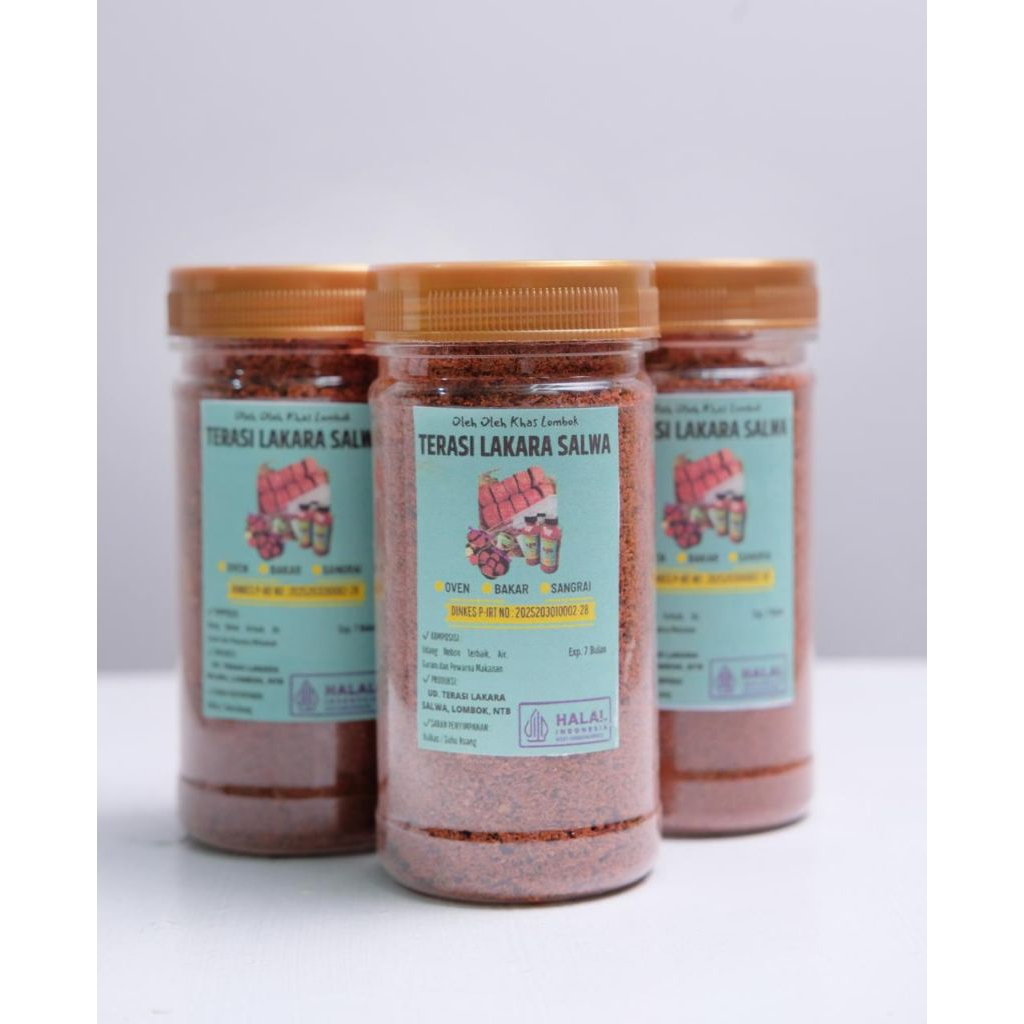 

TERASI UDANG LOMBOK 110GR SANGRAI