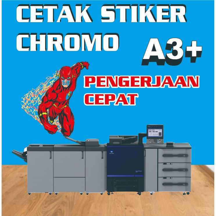 

PRINT STIKER HVS/CHROME | STIKER A3+ HVS/CHROME | label pengiriman, notes | MURAH DAN BERKUALITAS