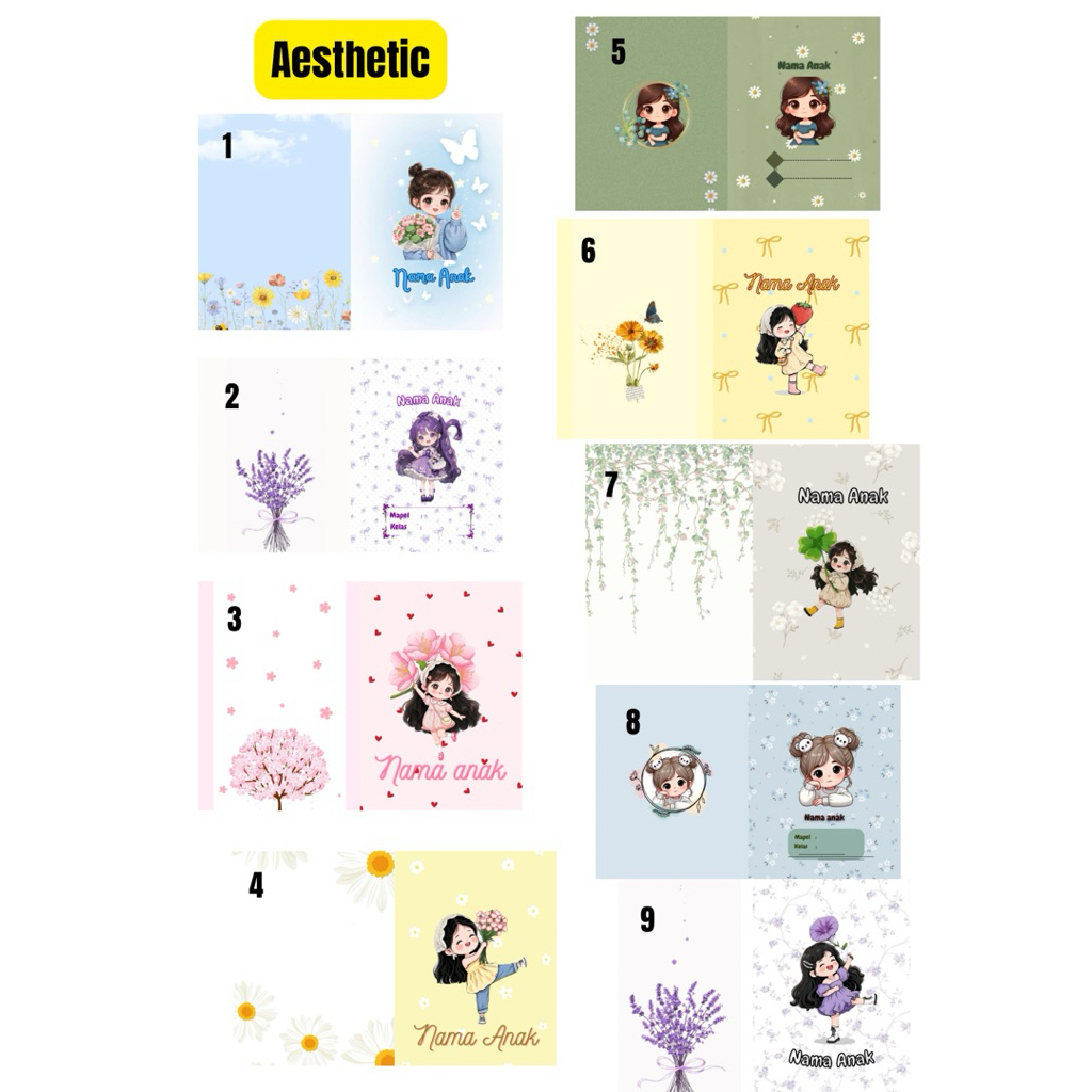 

BUKU TULIS SEKOLAH BERGARIS CUSTOM