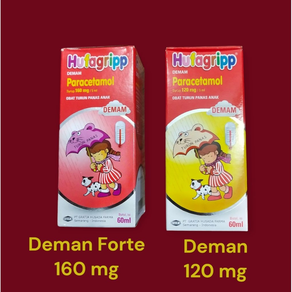 HUFAGRIP DEMAN sirup & sirup forte