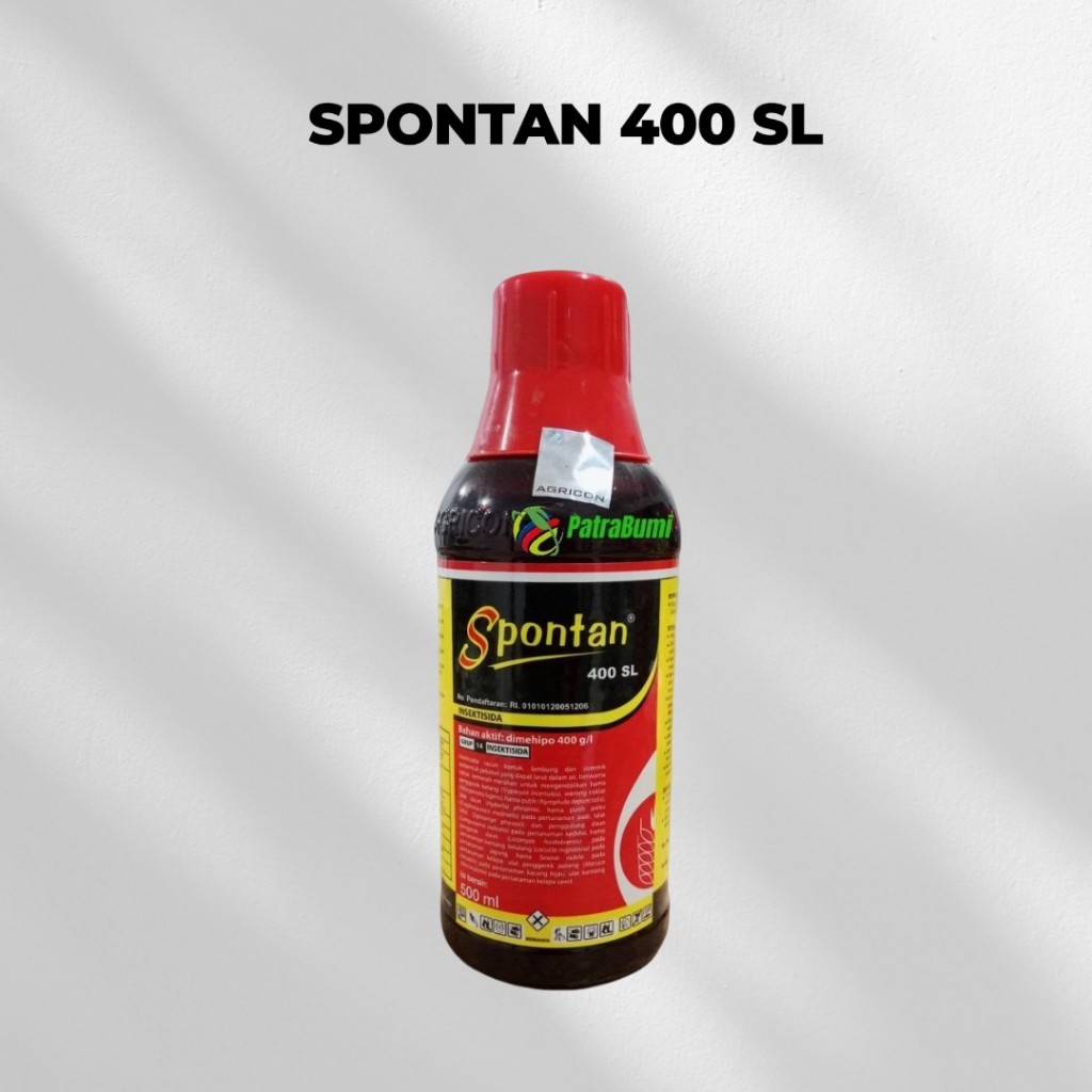 SPONTAN 400 SL jaminan 100% Original - Insektisida Obat Hama Wereng Cabuk Ulat ISI 250ml