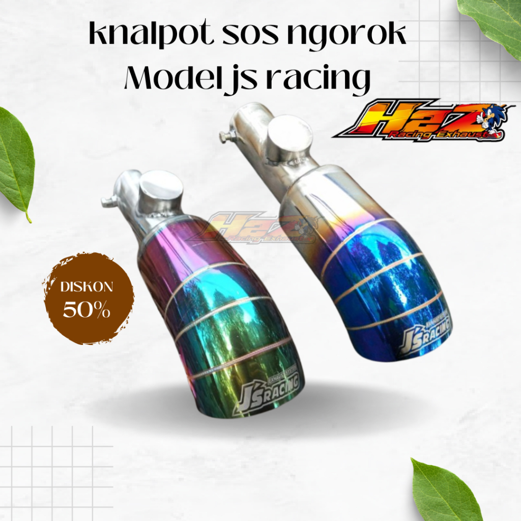 Knalpot Suos Ngorok JS Racing Mobil Bensin L300 Granmax Cary Luxio Calya Sigra dll