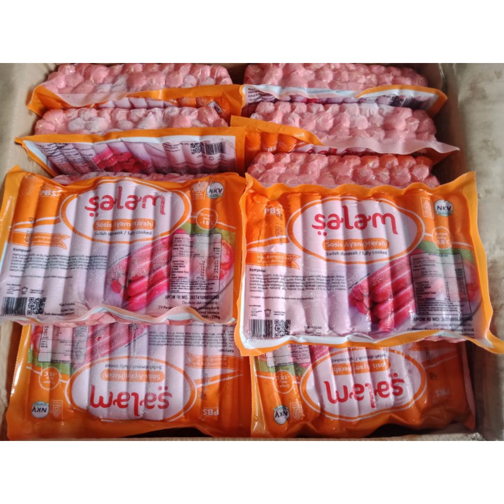 

Salam Sosis Ayam Merah 750gr