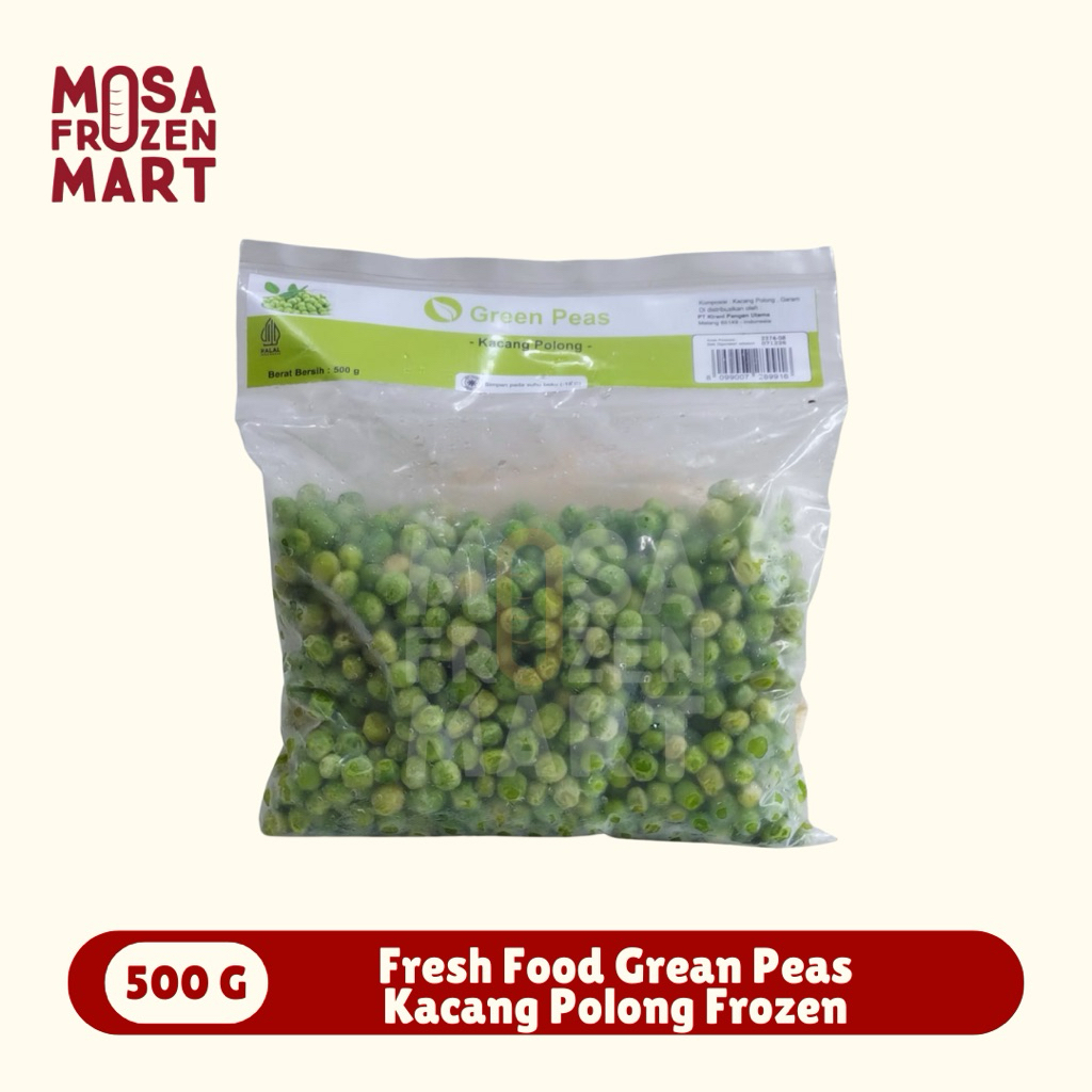 

Freshfood Green Peas 500 G | Kacang Polong Frozen