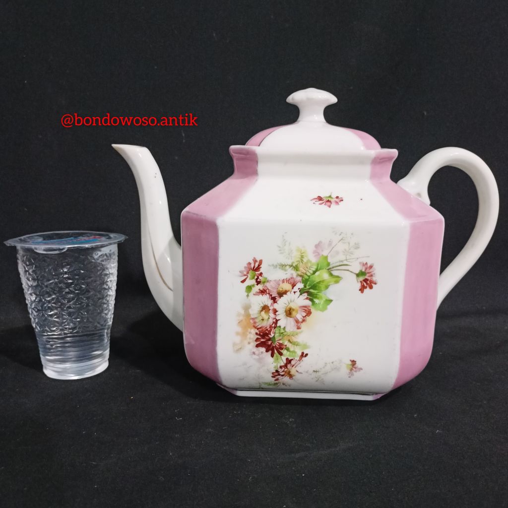 Teko jadul bunga size Besar