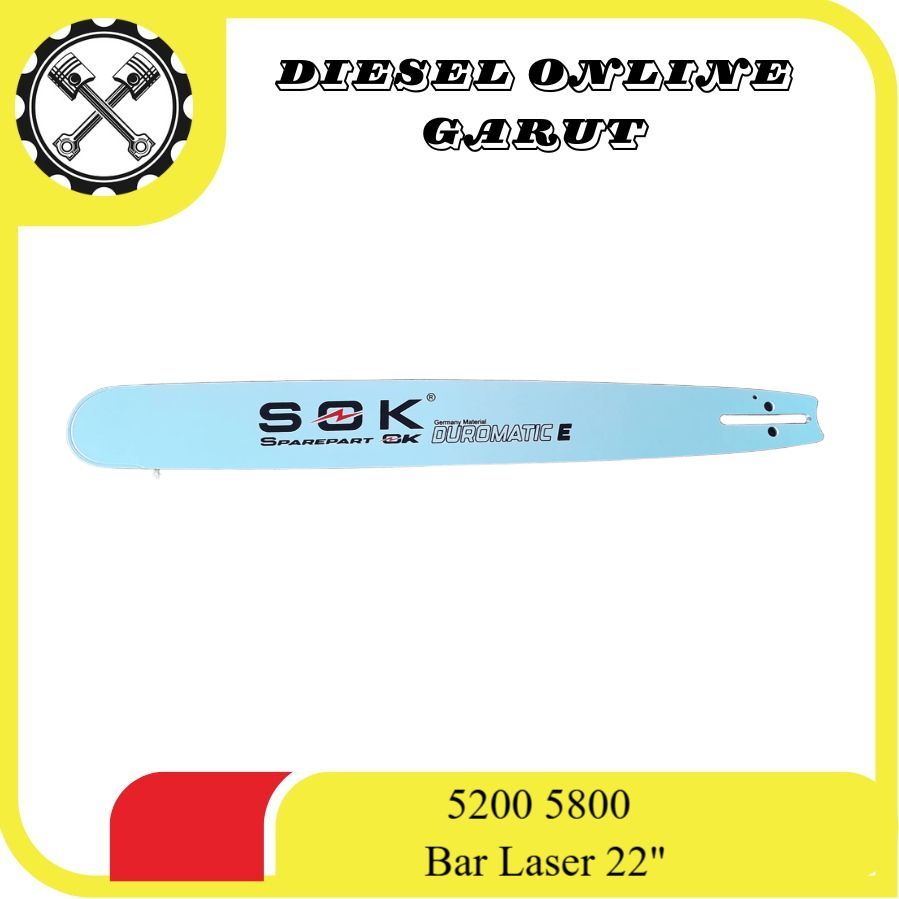 Bar Senso 22inch Laser Guide Bar Chainsaw 22inch Laser SOK