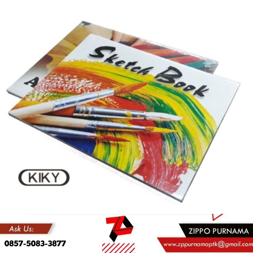 

Sketchbook / Buku Sketsa / Buku Gambar Kiky