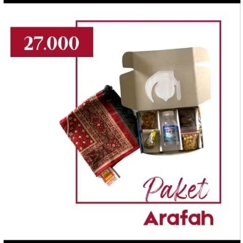 

Paket Oleh oleh haji&umroh (Paket Arafah)
