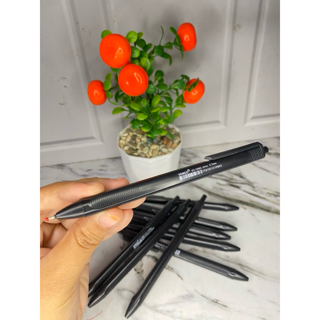 

Pulpen Vanco VC 1980 | Pulpen vanco 0.7mm | pulpen murah | pulpen 1 pack isi 12 | pulpen viral