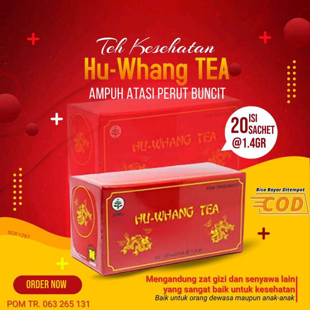 

Hu Hwang Tea Herbal Alami