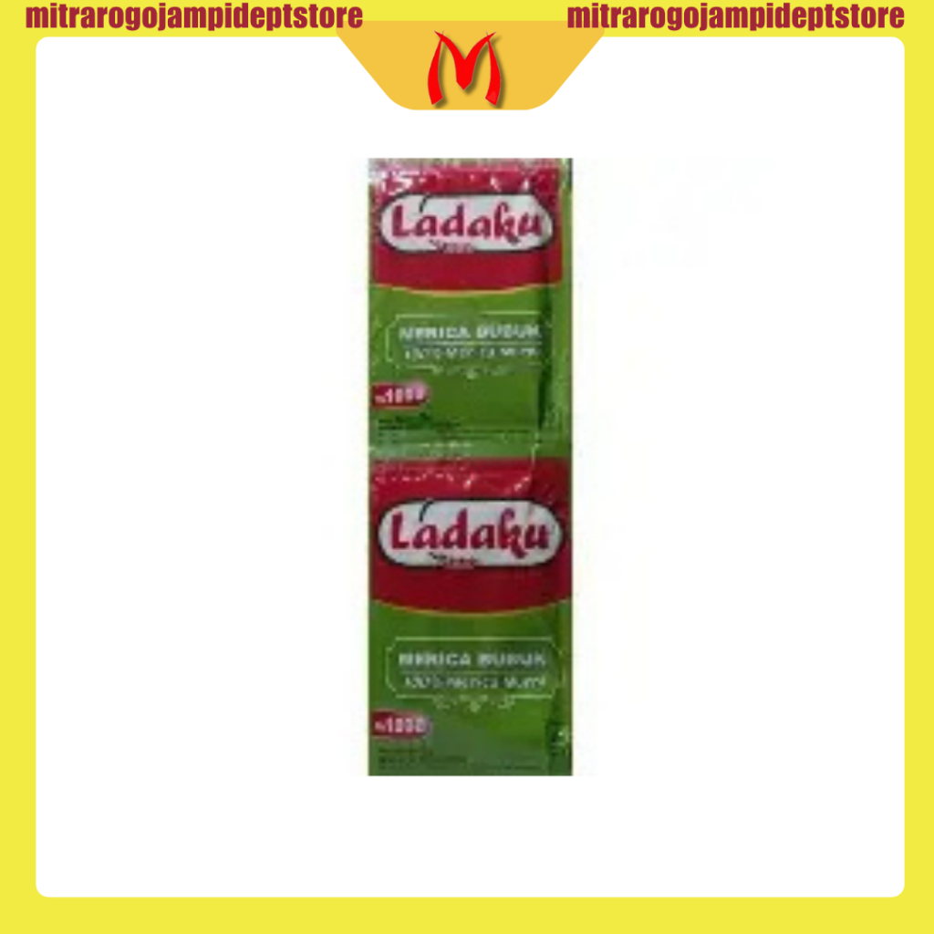 

Ladaku Merica Bubuk Sachet (3 Gram) - Ladaku Jual Satuan/ Jual per Renceng 1 Renceng 12 Sachet