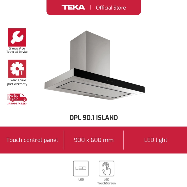Teka Island Cooker Hood DPL 90.1 Isla