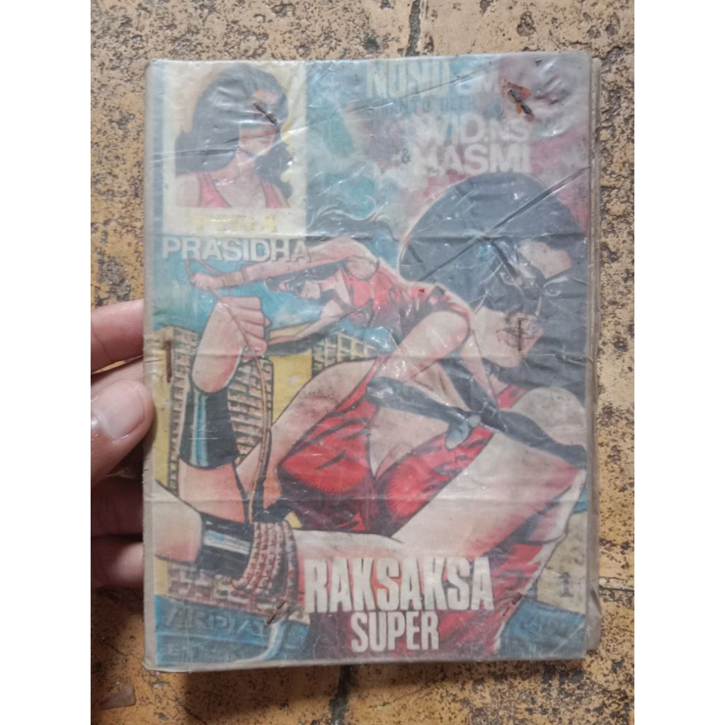 Komik Indonesia jadul Nono gm dibantu wid ns dan hasmi Raksaksa super 148 halaman cetakan 1977
88rb