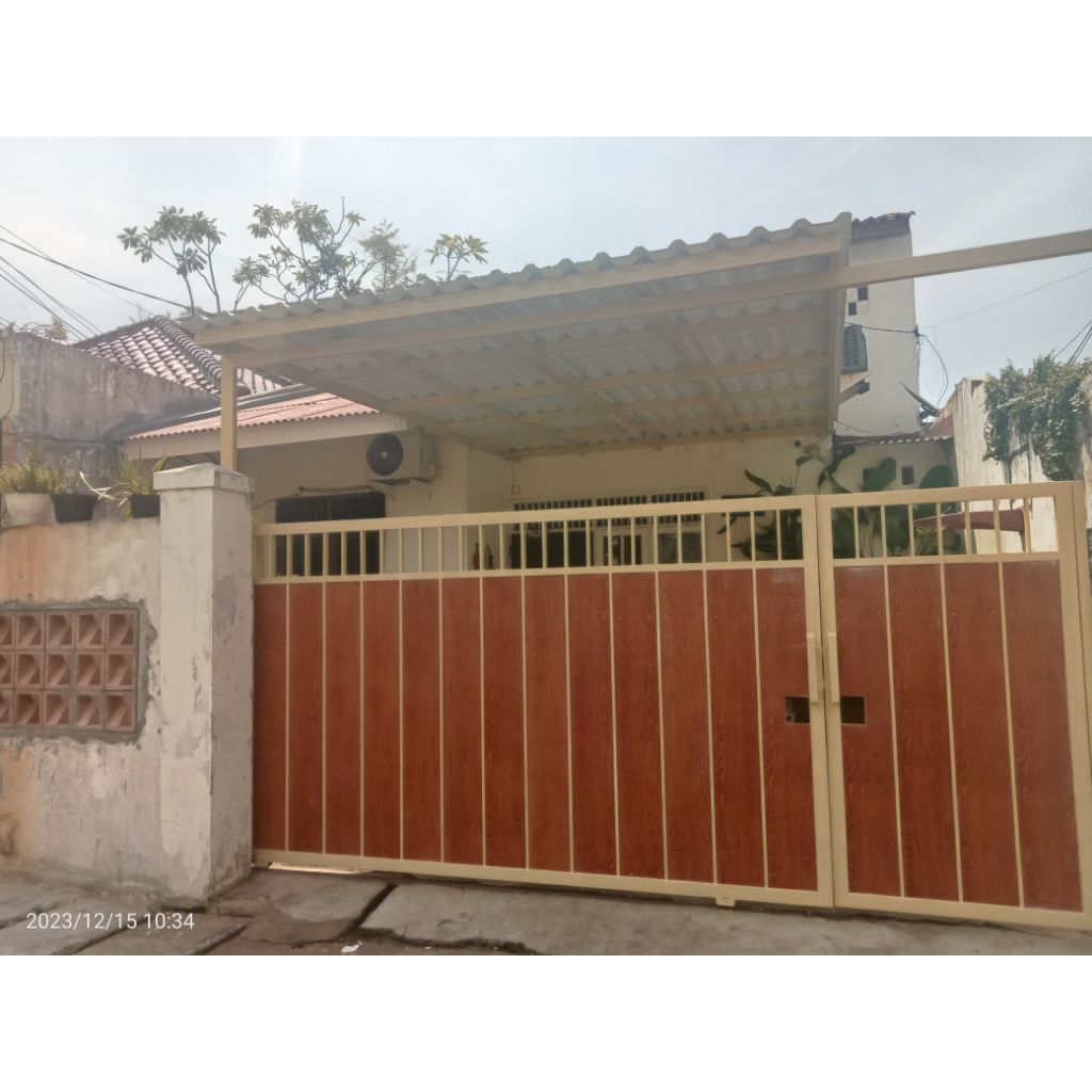 pagar minimalis papan grc