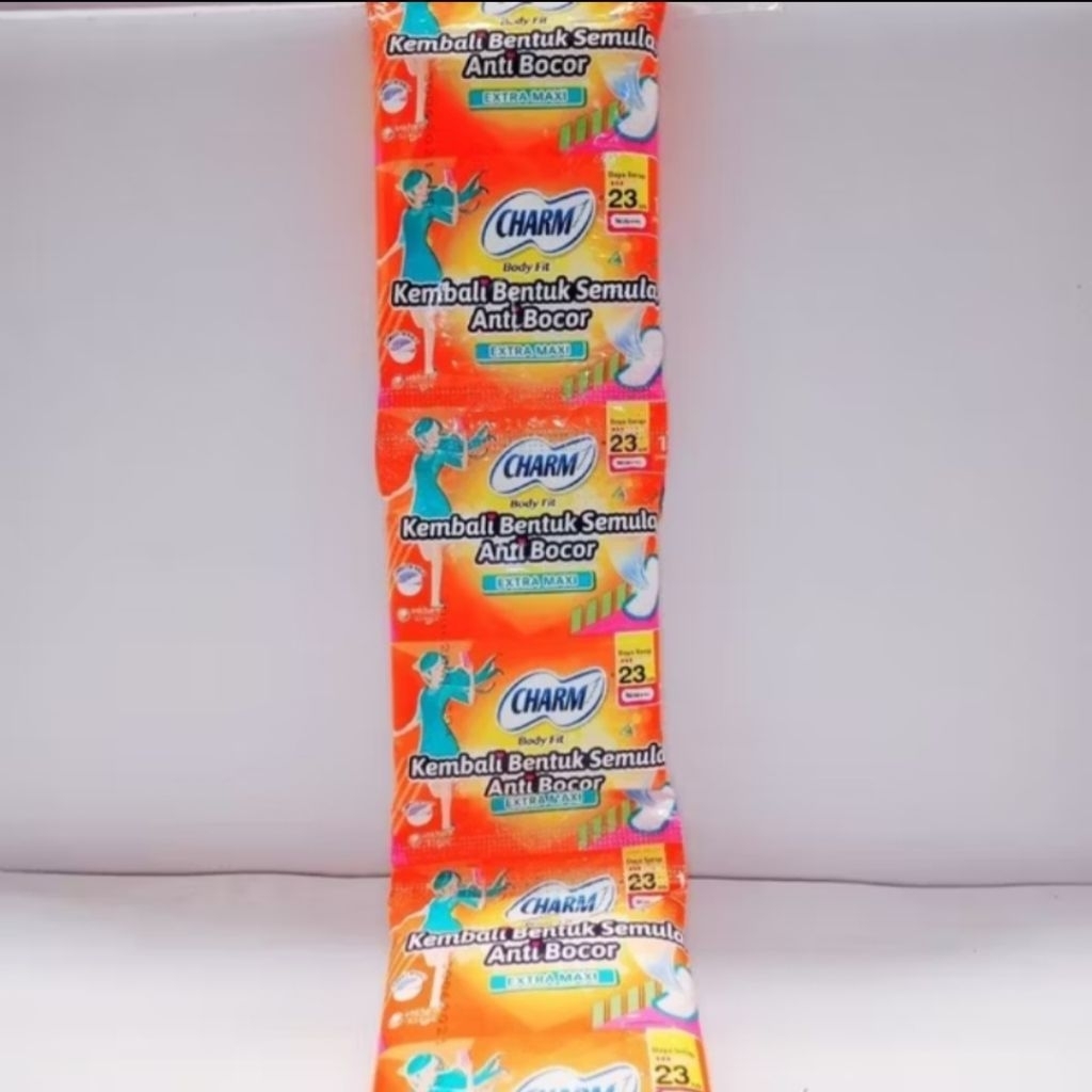 softex charm no wings sachet 1 renceng isi 10pcs