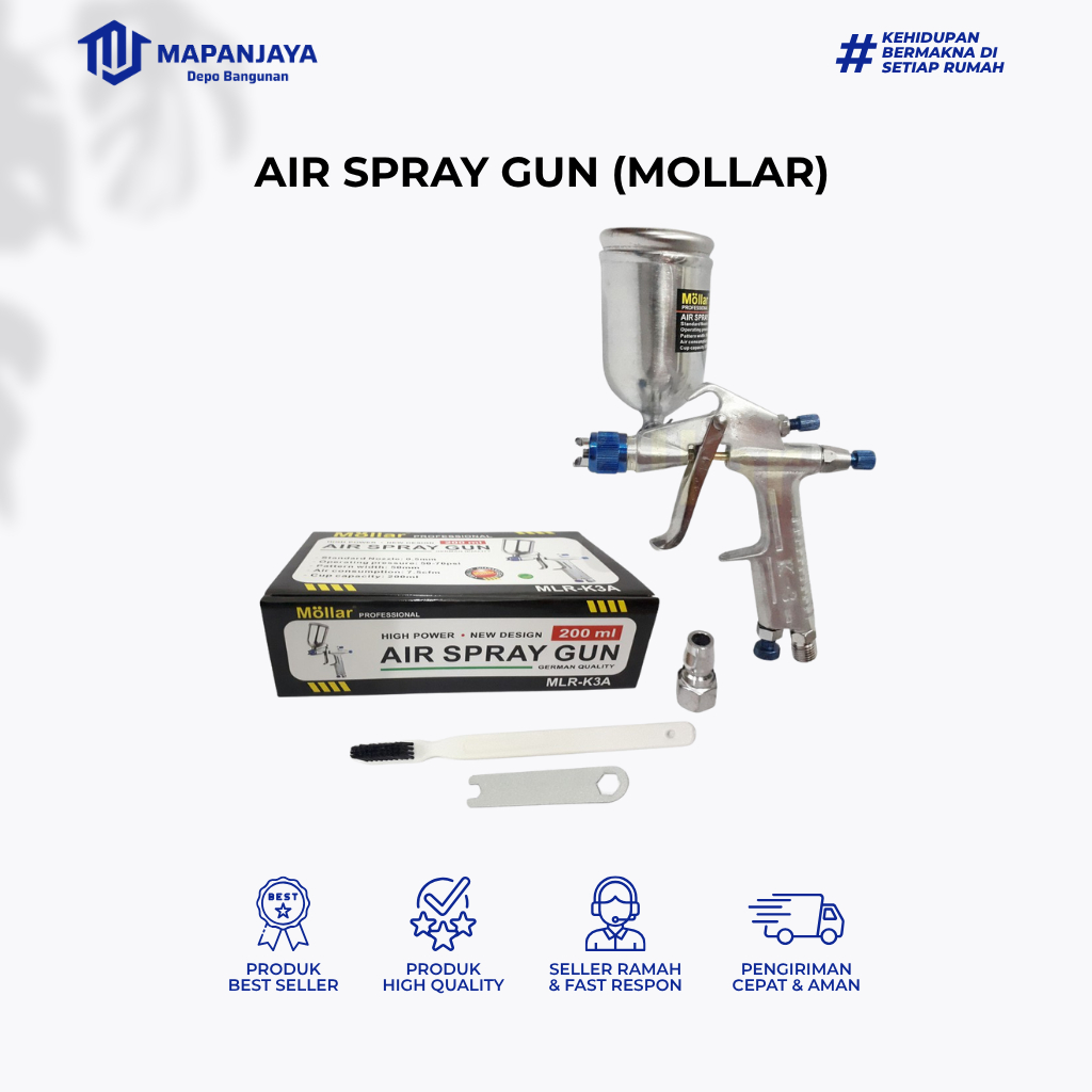 AIR SPRAY GUN/ALAT SEMPROT CAT/UNTUK SEMPROT CAT