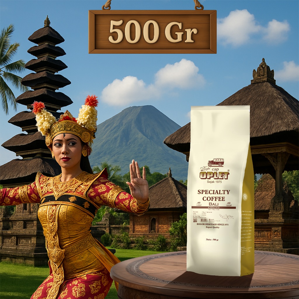 

KOPI OPLET SPECIALTY COFFEE - BALI KINTAMANI (ARABIKA) - 500 gram