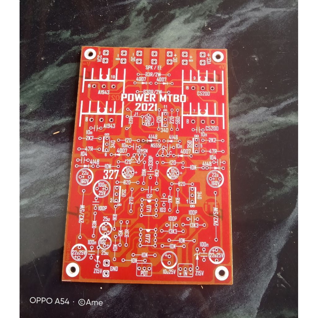 PCB Driver PA MONTARBO builtup  Italy Tipe 327
